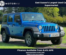 JEEP WRANGLER CONVERTIBLE UNLIMITED CONVERTIBLE 3.6 AUTOMATIC PETROL
