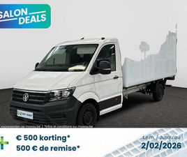 CRAFTER CHASSIS ENKELE CABINE L4 CRAFTER 35 LANG 2.0 TDI EURO VI-E SCR FWD BMT BVM6 140PK (103KW)