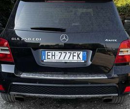 MERCEDES GLK GLK 250 CDI BE PREMIUM 4MATIC AUTO MY11