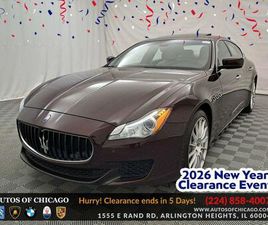 USED 2016 MASERATI QUATTROPORTE S Q4