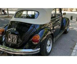 VOLKSWAGEN COCCINELLE CABRIOLET 1974 VOLKSWAGEN COCCINELLE CABRIOLET NOIR MANUEL, 4 VITES...