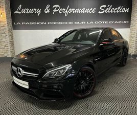 MERCEDES CLASSE C 63 C63 AMG EDITION 1 ONE 4.0 V8 - ENTRETIEN CONCESSION - IMMAT FR