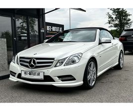 MERCEDES-BENZ E 500 V8 CABRIO *AMG-LINE*HARMANK*NAVI*SITZLÜFTUNG*