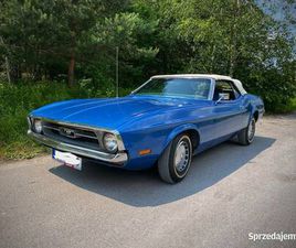 FORD MUSTANG CABRIO 1971 FORD MUSTANG CABRIO GROMADA - SPRZEDAJEMY.PL