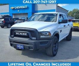 USED 2024 RAM 1500 CLASSIC WARLOCK CREW CAB 4X4 5'7' BOX