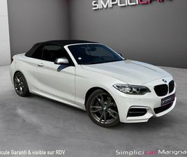 BMW SÉRIE 2 CABRIOLET F23 M240I 340 CH HARMAN KARDON CAMERA SIÈGES CHAUFFANTS GARANTIE 12 MOIS