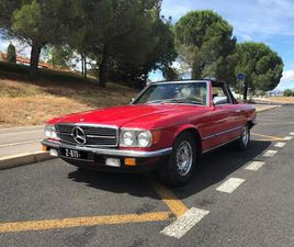 MERCEDES SL 380 SL MERCEDES 380 SL EUROPE 204CV - 1984