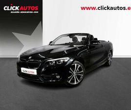 BMW SERIE 2 CABRIOLET 220 BMW 2 SERIES 2.0 184CV AUTOM.