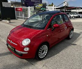 FIAT 500 1.2 8V LOUNGE MEGKÍMÉLT! VÉGIG SZ.KÖNYV! 124.000 KM.! PANORÁMA!