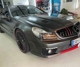 MERCEDES SL SL 65 AMG MERCEDES-BENZ SL-KLASSE SL 65 AMG CABRIO INDIVIDUAL EINZELSTÜCK VOLLAUS...