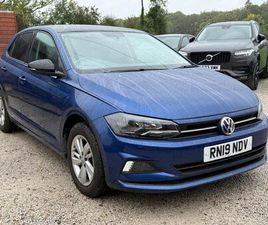 2019 VOLKSWAGEN POLO 1.0 TSI SE (START/STOP)