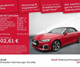 AUDI A5 CABRIOLET 40TDI S LINE QUA. MATRIX LEDER AHZV