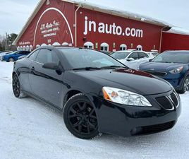 2008 PONTIAC G6 GT CONVERTIBLE, CUIR FULL, 4 PNEUS D'HIVER NEUFS !