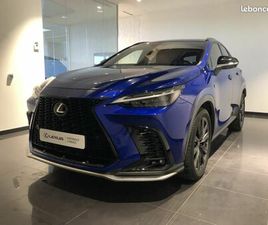 LEXUS NX 450H+ F SPORT EXECUTIVE 4WD CUIR ROUGE ET NOIR