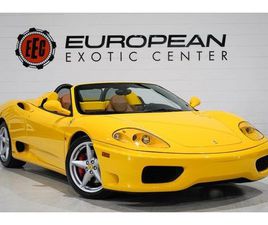 USED 2002 FERRARI 360 SPIDER TAMPA FL 33614