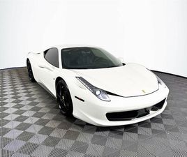 FERRARI 458 ITALIA USED 2014 FERRARI 458 ITALIA COUPE SAINT PETERSBURG FL 33714
