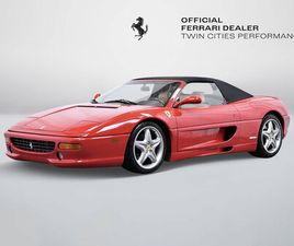 FERRARI F355 SPIDER USED 1996 FERRARI F355 SPIDER MINNEAPOLIS MN 55426