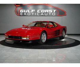 FERRARI TESTAROSSA USED 1988 FERRARI TESTAROSSA GULFPORT MS 39507
