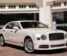 BENTLEY MULSANNE USED 2019 BENTLEY MULSANNE BEVERLY HILLS CA 90211