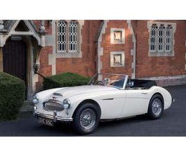 1963 AUSTIN-HEALEY 3000 BLANC MANUEL, 4 VITESSES CONDUITE...