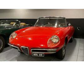 ALFA ROMEO SPIDER DUETTO 1967 ALFA ROMEO SPIDER (DUETTO) ROUGE MANUEL, 5 VITESSES...