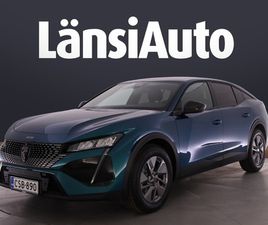 PEUGEOT 408 PREMIUM EDITION HYBRID 145 AUTOMAATTI - SUOMEN MAAHANTUOJALTA OSTETTU UUSI JA AJAMATON 408 HYVILLÄ VARUSTEILLA! / TEHDASTAKUU 3V/100TKM / NAVI /PERU