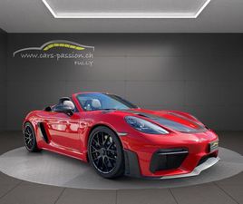 PORSCHE 718 BOXSTER SPYDER RS 718 BOXSTER 4.0 SPYDER RS WEISSACH PDK