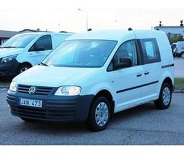 VOLKSWAGEN CADDY VOLKSWAGEN CADDY SKÅPBIL 2.0 ECOFUEL DRAG SOV NYBES
