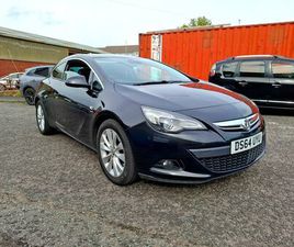 VAUXHALL ASTRA GTC 2014 VAUXHALL ASTRA GTC 2.0TD SRI