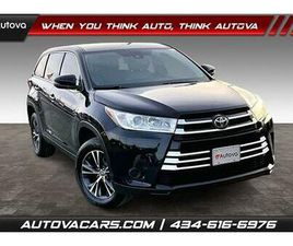 TOYOTA HIGHLANDER USED 2019 TOYOTA HIGHLANDER LE