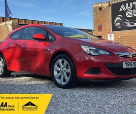 VAUXHALL ASTRA GTC 2016 VAUXHALL GTC 1.4 SPORT (120PS) (START/STOP)