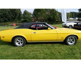 FORD MUSTANG 1971 FORD MUSTANG JAUNE AUTOMATIQUE, 3 VITESSES CONDUITE...