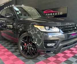 LAND ROVER RANGE ROVER SPORT P510 LAND ROVER RANGE ROVER SPORT AUTOBIOGRAPHY MARK IV V8 5.0 L 510 CH ~ SONO MÉRIDIAN ~ SIÈGES AVANT ET ARRIÈRE CHAUFFANT ~ CAMÉRA