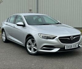 VAUXHALL INSIGNIA 2018 VAUXHALL INSIGNIA 1.6 TURBO D ECOTEC TECH LINE NAV 5DR HATCHBACK DIESEL MANUAL