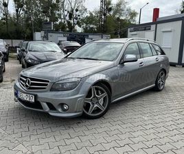 MERCEDES-BENZ C 63 AMG T (AUTOMATA) SZÉP. MEGKÍMÉLT ÁLLAPOTBAN! SZERVIZKÖNYV!