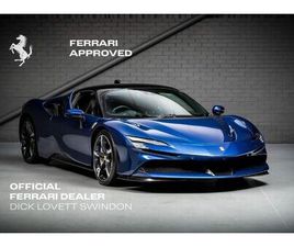 FERRARI SF90 STRADALE 4.0T V8 7.9KWH F1 DCT 4WD EURO 6 (START/STOP) 2DR