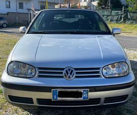 VOLKSWAGEN GOLF CABRIO CABRIO 1.9 TDI HIGHLINE ISCRITTA ASI