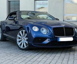 BENTLEY CONTINENTAL GTC BENTLEY CONTINENTAL GTC 4.0 V8 S 4WD AUT.CONVERTIBLE