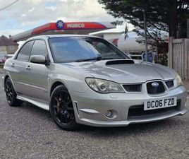 SUBARU IMPREZA WRX STI 2006 SUBARU IMPREZA 2.5 WRX STI SPEC D SALOON 4DR PETROL MANUAL (257 G/KM, 278 B SALOON PETROL MA...