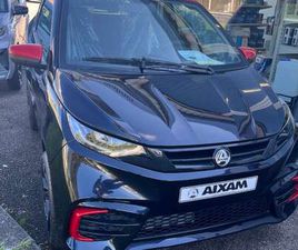 AIXAM CITY AIXAM CITY SPORT E5+ SCHWARZ (ROTES DACHPAKET)