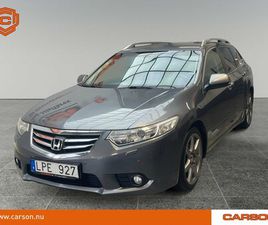 HONDA ACCORD TOURER HONDA ACCORD TOURER 2.0 AUT ELEGANCE LIFESTYLE VÄRMARE DRAG