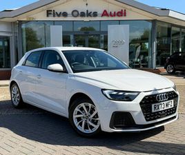 AUDI A1 SPORTBACK 2023 (73) - 1.0 TFSI 25 SPORT SPORTBACK 5DR PETROL MANUAL EURO 6 (START/STOP) (95 PS)