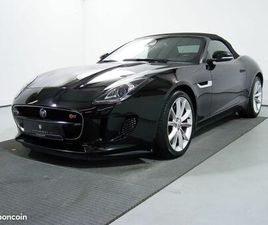 JAGUAR F-TYPE CABRIOLET 3.0 V6 380CH - SIÈGES CHAUFFANTS - CAMÉRA - MERIDIAN - 129 371KM
