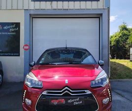 CITROEN DS3 CABRIO DS DS3 CABRIOLET 1, 6 HDI 92 CH SPORT CHIC KIT DISTRIBUTION NEUF AIRBAGS NEUF RAPPEL FAIT PAS D'ADBLUE