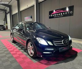 MERCEDES CLASSE E COUPE 500 408 CV BITURBO BLUEEFFICIENCY EXECUTIVE A + CAMÉRA ET RADAR + HK + TO...