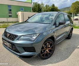 CUPRA ATECA CUPRA ATECA 2.0 TSI 300 CH 4DRIVE DSG7 - CUIR ALCANTARA RÉGULATEUR CAMÉRA DE RECUL APPLE CARPLAY - 2ÈME MAIN - SUIVI ET GARANTIE 12 MOIS - A PARTIR DE 452E/MOIS