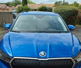 SKODA ENYAQ SKODA ENYAQ BLEU RACING 60 IV ÉLECTRIQUE GARANTIE SKODA 06 2026 ET BATTERIE 06 2030