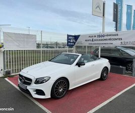 MERCEDES CLASSE E CABRIOLET 220 D BVA 9G-TRONIC FASCINATION PACK AMG