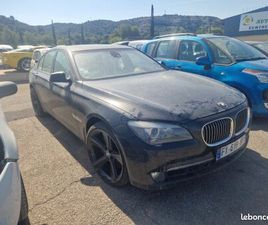 BMW SERIE 7 750I XDRIVE BMW SERIE 7 INCENDIE MOTEUR PROCÉDURE VEI REF:13108