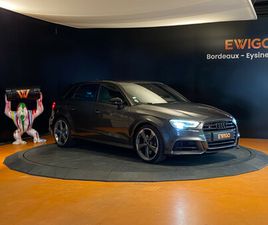 AUDI A3 SPORTBACK S3 SPORTBACK 2.0 TFSI 310CH BLACK EDITION QUATTRO S-TRONIC PACK RS